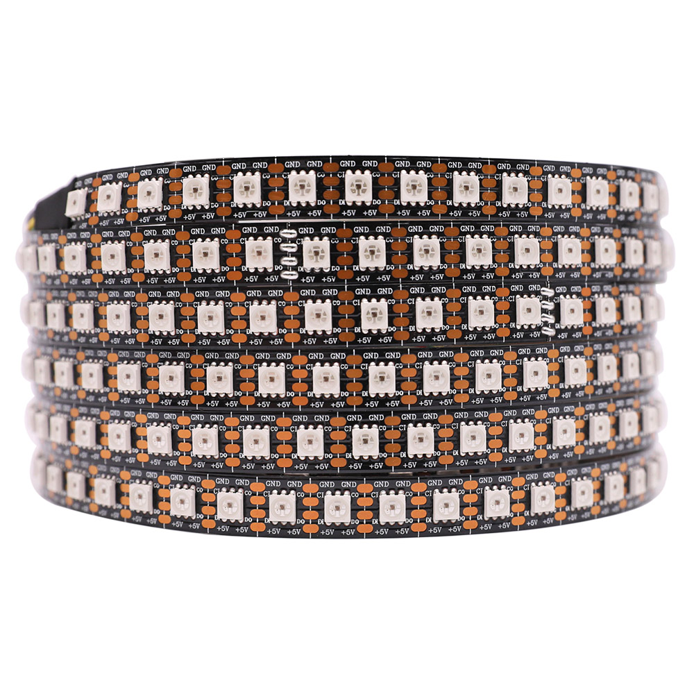 HD108 Individually Addressable RGB Pixel LED Flexible Strip Lights DC5V Full Color Changing HD108 Individually Addressable RGB Pixel LED Flexible Strip Lights DC5V Full Color Changing